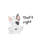 かわいい犬2（個別スタンプ：4）