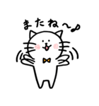 蝶ネクタイねこちゃん（個別スタンプ：28）
