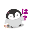 ぺんぎんと色紙（個別スタンプ：12）
