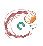 ぷるぷるくらげ（個別スタンプ：8）