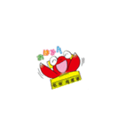 おしゃべり手描きんぎょ（個別スタンプ：19）