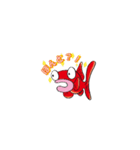 おしゃべり手描きんぎょ（個別スタンプ：29）