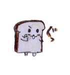 むぎくん（食パンのキャラクター 第1弾）（個別スタンプ：4）