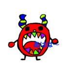 ミニモンスター3（個別スタンプ：4）