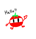 トマト 忍者（個別スタンプ：1）