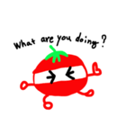 トマト 忍者（個別スタンプ：3）