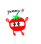 トマト 忍者（個別スタンプ：5）