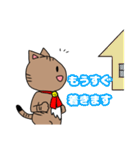 キジトラねこちゃん 敬語（個別スタンプ：18）