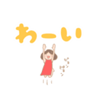 こびとシスターズ【デカ文字】（個別スタンプ：16）