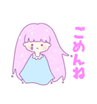 きらきらふわふわガール（個別スタンプ：2）