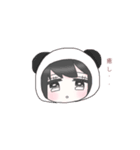 女の子たちとうさぎ。2（個別スタンプ：16）