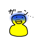 マイペースなあひるちゃん。（個別スタンプ：4）