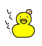 マイペースなあひるちゃん。（個別スタンプ：11）