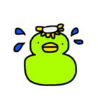 マイペースなあひるちゃん。（個別スタンプ：34）