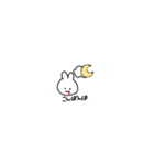 口から血が出てるうさぎの日常会話（個別スタンプ：29）