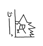 レイさん(モノクロ)（個別スタンプ：5）