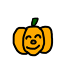 うさぎスタンプ ハロウィンver（個別スタンプ：3）