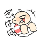 表情豊かな幼児【あさ丸さん】（個別スタンプ：1）