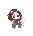ゆかいなひび（個別スタンプ：1）