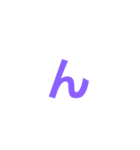 カラ文字2（個別スタンプ：6）