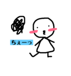 あかホッペガール（個別スタンプ：7）
