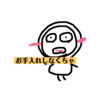 あかホッペガール（個別スタンプ：15）