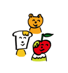 みつぱんくんとぺこくま 2（個別スタンプ：37）