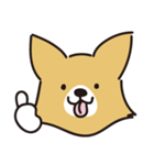 コーギーの40面相スタンプ（個別スタンプ：26）