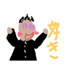 キモカワ中学生の日常（個別スタンプ：3）