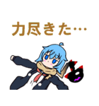 返事をする女の子たちver.1（個別スタンプ：8）