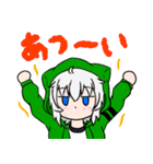 返事をする女の子たちver.1（個別スタンプ：10）