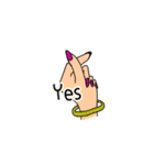 ゆるい変なヤツら。（個別スタンプ：15）