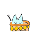 ありふれたネコ たまご（個別スタンプ：1）