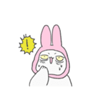 可愛いうさぎねこ（個別スタンプ：26）