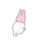 可愛いうさぎねこ（個別スタンプ：28）