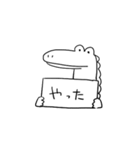 ワニとカバ（個別スタンプ：26）