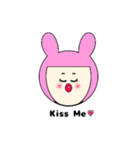 顔だけで伝える一言（個別スタンプ：17）