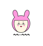 顔だけで伝える一言（個別スタンプ：20）