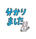 うさたんと仲間たち（でか文字・敬語）（個別スタンプ：33）