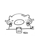 ホワイトボードのぶた（個別スタンプ：31）