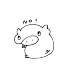 ホワイトボードのぶた（個別スタンプ：33）