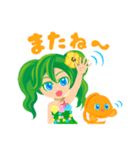 もずく大好き！もず海ちゃん（個別スタンプ：13）