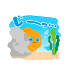 もずく大好き！もず海ちゃん（個別スタンプ：16）