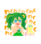 もずく大好き！もず海ちゃん（個別スタンプ：22）