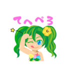 もずく大好き！もず海ちゃん（個別スタンプ：25）