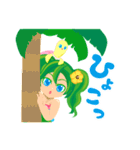 もずく大好き！もず海ちゃん（個別スタンプ：27）