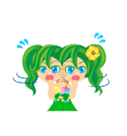 もずく大好き！もず海ちゃん（個別スタンプ：28）