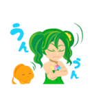 もずく大好き！もず海ちゃん（個別スタンプ：39）
