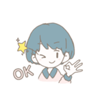 ほんわか日常スタンプ  マッシュの女の子（個別スタンプ：24）