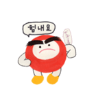 だるまのあかくん（달마의빨강군 ）（個別スタンプ：11）